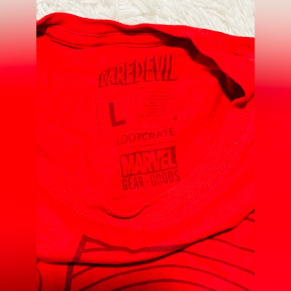 Marvel Daredevil Red T-shirt size L - Picture 2 of 3